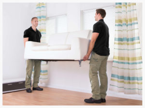 contract carriers delivering a couch